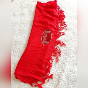 Lyn Dorf Football Scarf.